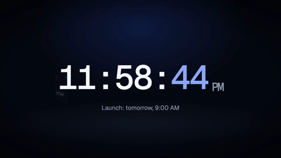 XLaunch Promo launch video made with XLaunch